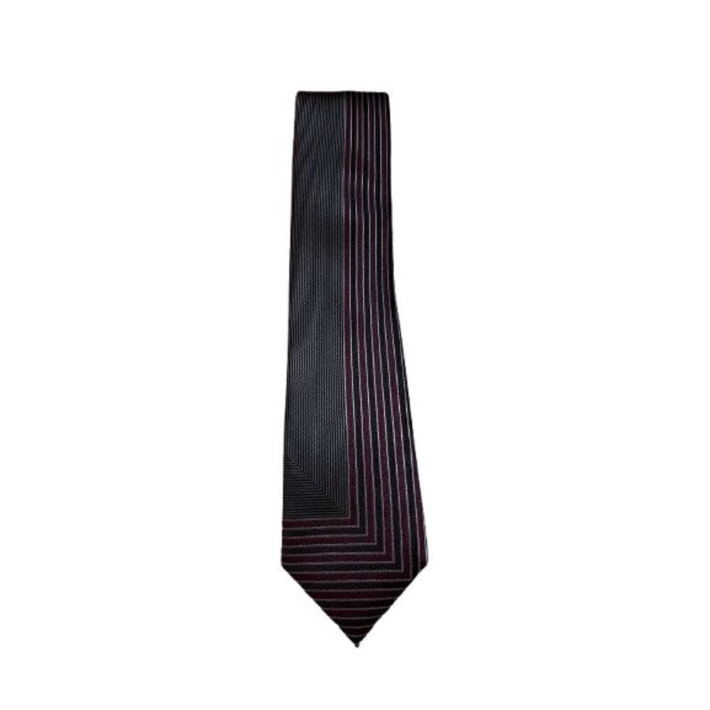 Murano geometric 100% silk tie